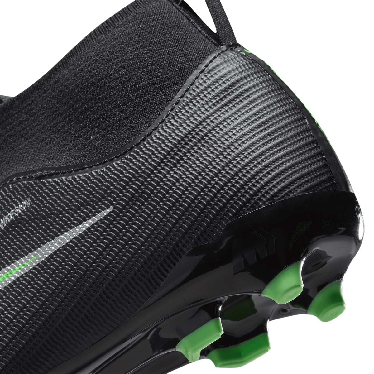 NIKE JR MERCURIAL SUPERFLY 11 ACADEMY FG/MG - BLACK/ILLUSION GREEN/BLACK