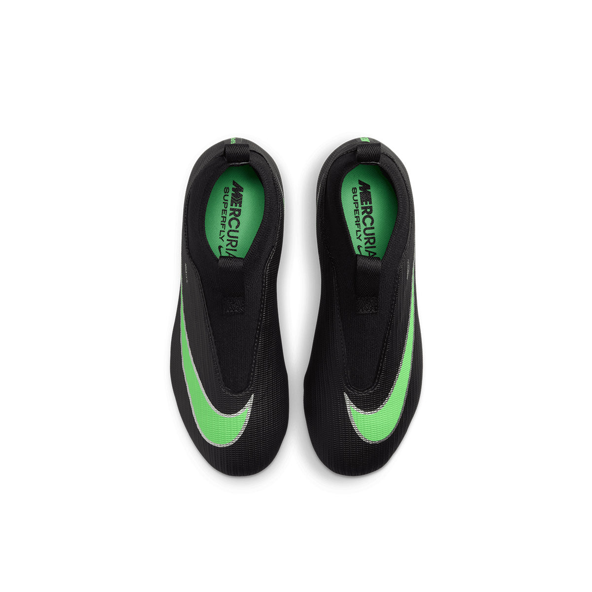 NIKE JR MERCURIAL SUPERFLY 11 ACADEMY FG/MG - BLACK/ILLUSION GREEN/BLACK