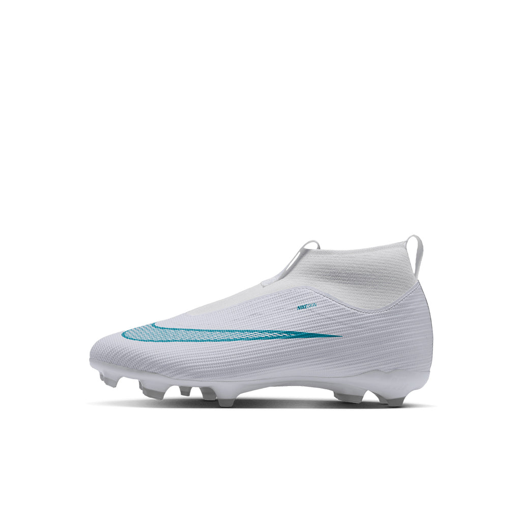 NIKE JR MERCURIAL SUPERFLY 11 ACADEMY FG/MG - WHITE/DUSTY CACTUS