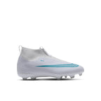 NIKE JR MERCURIAL SUPERFLY 11 ACADEMY FG/MG - WHITE/DUSTY CACTUS
