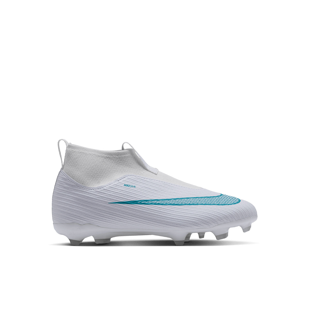 NIKE JR MERCURIAL SUPERFLY 11 ACADEMY FG/MG - WHITE/DUSTY CACTUS