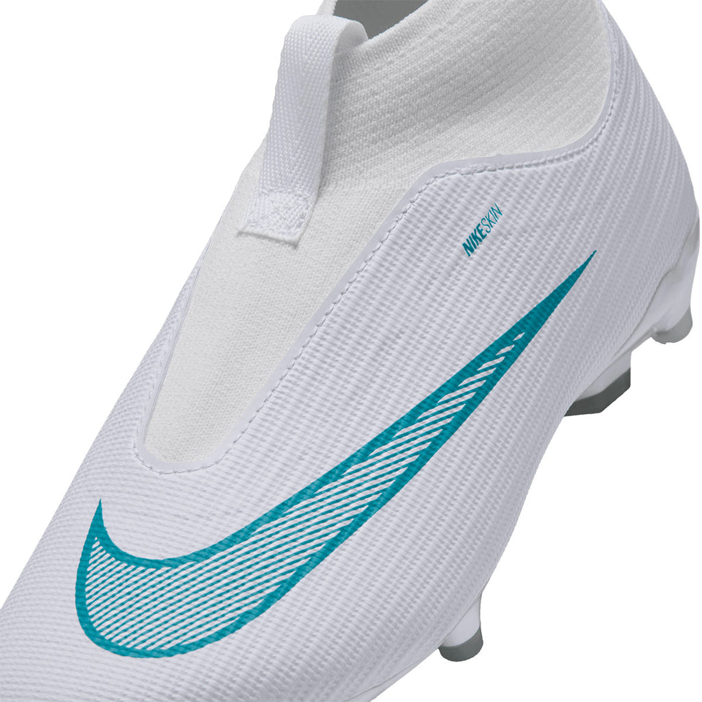 NIKE JR MERCURIAL SUPERFLY 11 ACADEMY FG/MG - WHITE/DUSTY CACTUS