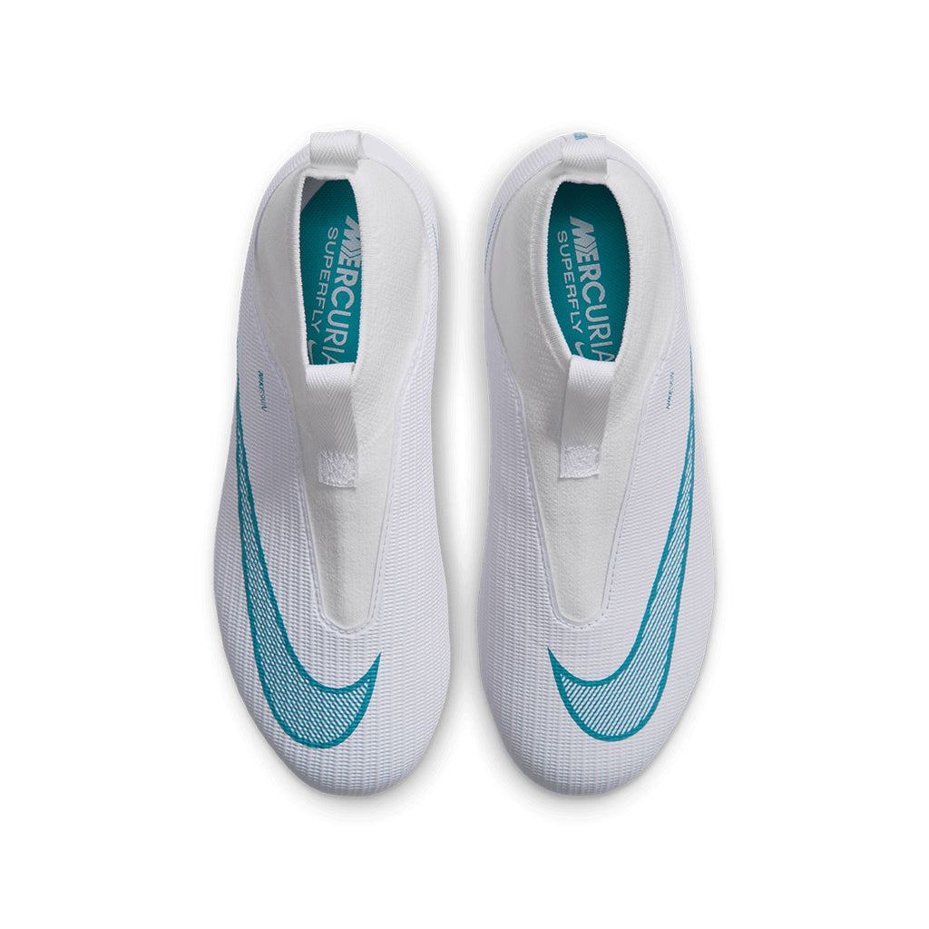 NIKE JR MERCURIAL SUPERFLY 11 ACADEMY FG/MG - WHITE/DUSTY CACTUS