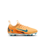 NIKE JR MERCURIAL VAPOR 16 ACADEMY KM FG/MG - MELON TINT/NEO TURQ/IGLOO