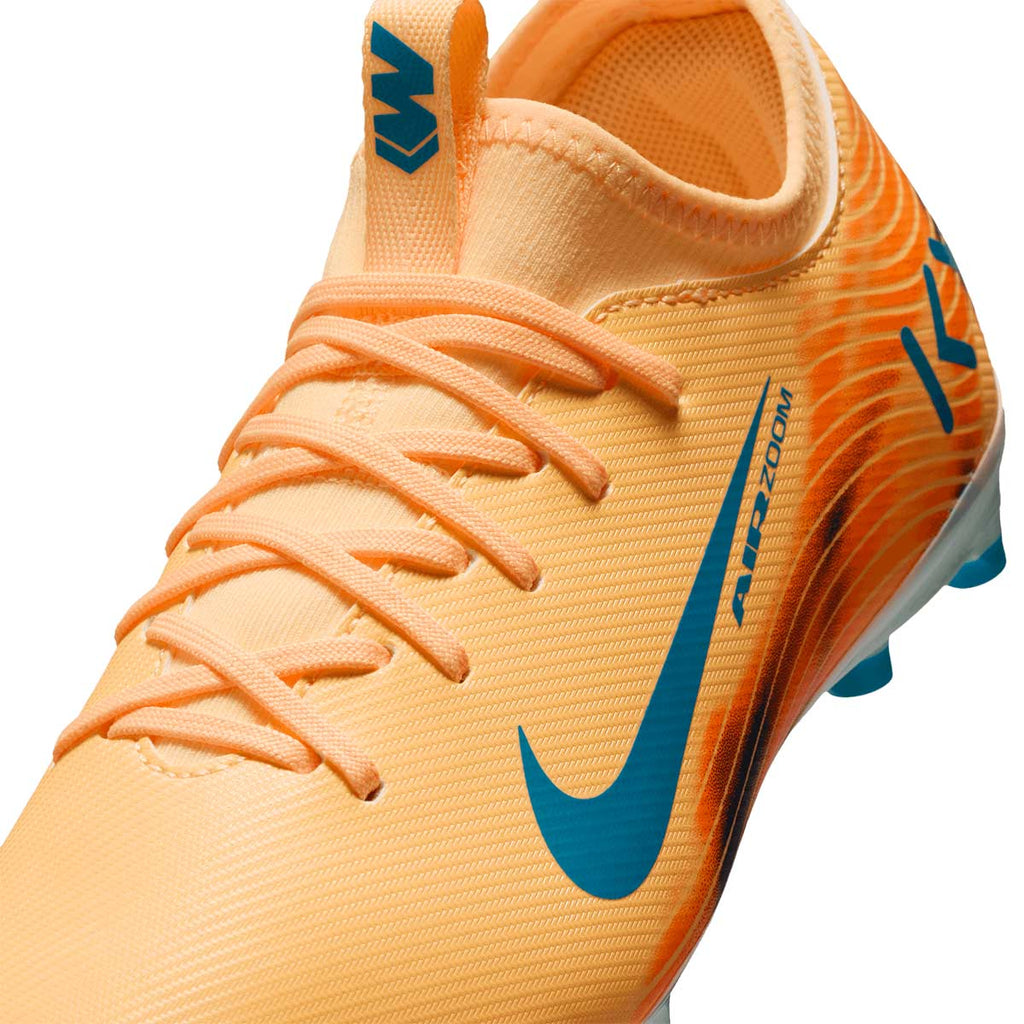 NIKE JR MERCURIAL VAPOR 16 ACADEMY KM FG/MG - MELON TINT/NEO TURQ/IGLOO