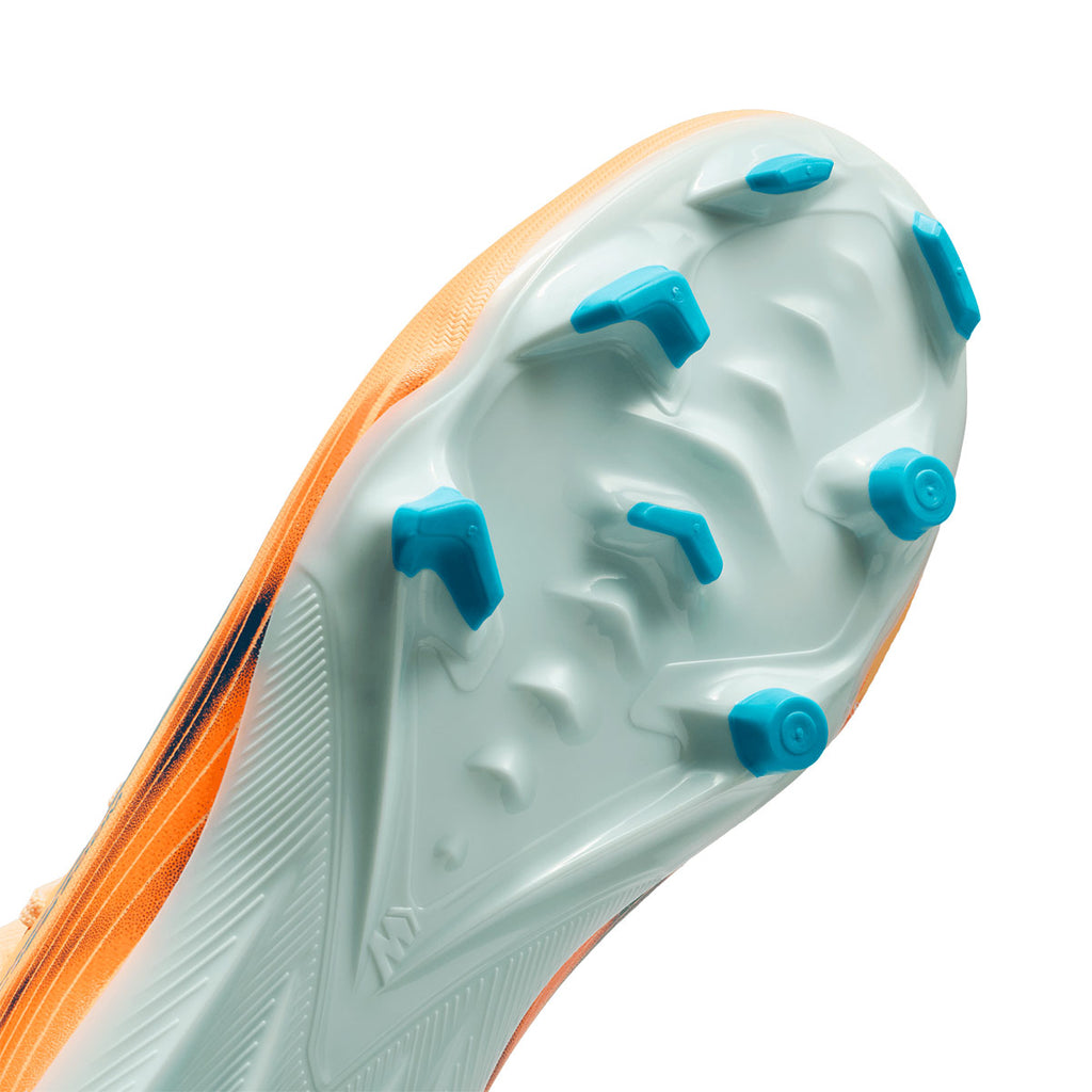 NIKE JR MERCURIAL VAPOR 16 ACADEMY KM FG/MG - MELON TINT/NEO TURQ/IGLOO
