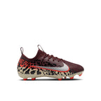 NIKE JR MERCURIAL VAPOR 16 ACADEMY NU3 FG/MG - BURGUNDY CRUSH/METALLIC SILVER