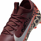 NIKE JR MERCURIAL VAPOR 16 ACADEMY NU3 FG/MG - BURGUNDY CRUSH/METALLIC SILVER