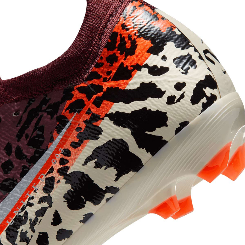 NIKE JR MERCURIAL VAPOR 16 PRO NU3 FG - BURGUNDY CRUSH/METALLIC SILVER