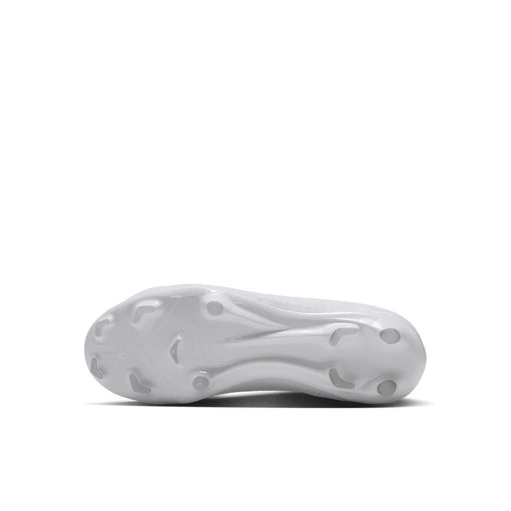 NIKE JR MERCURIAL VAPOR 17 ACADEMY FG/MG - WHITE/DUSTY CACTUS