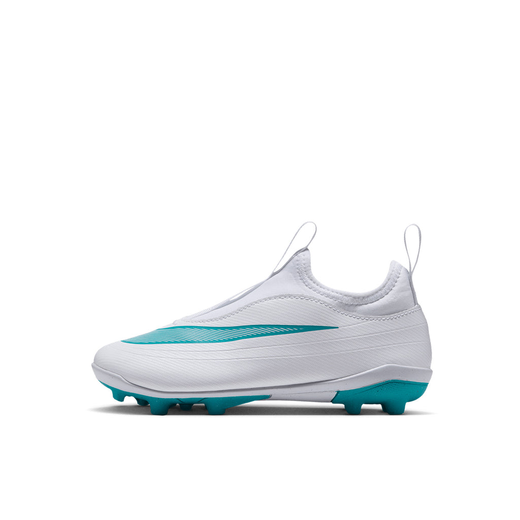 NIKE JR MERCURIAL VAPOR 17 CLUB MG PS - WHITE/DUSTY CACTUS