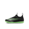 NIKE JR MERCURIAL VAPOR 17 CLUB TF PS - BLACK/ILLUSION GREEN/BLACK
