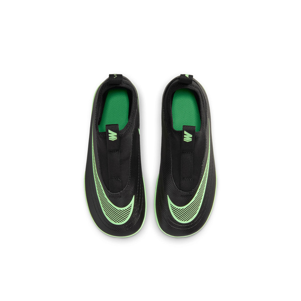 NIKE JR MERCURIAL VAPOR 17 CLUB TF PS - BLACK/ILLUSION GREEN/BLACK