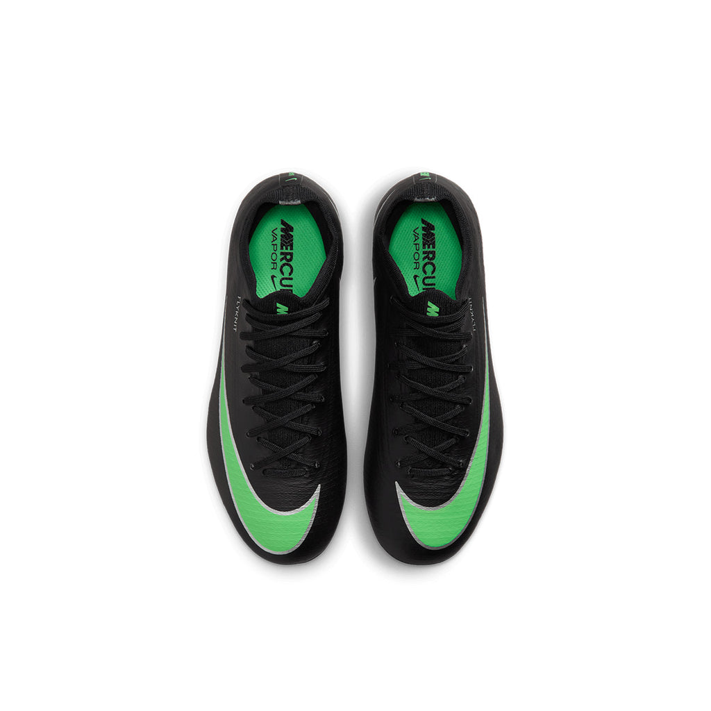 NIKE JR MERCURIAL VAPOR 17 PRO FG - BLACK/ILLUSION GREEN/BLACK
