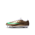 NIKE JR MERCURIAL VAPOR 17 PRO KM FG - METALLIC GOLD/GREEN GLOW