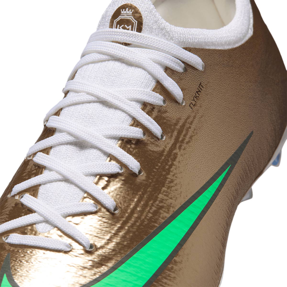NIKE JR MERCURIAL VAPOR 17 PRO KM FG - METALLIC GOLD/GREEN GLOW