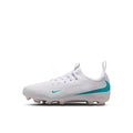 NIKE JR PHANTOM 6 LOW ACADEMY FG/MG - WHITE/DUSTY CACTUS/WHITE