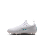 NIKE JR PHANTOM 6 LOW ACADEMY FG/MG - WHITE/DUSTY CACTUS/WHITE