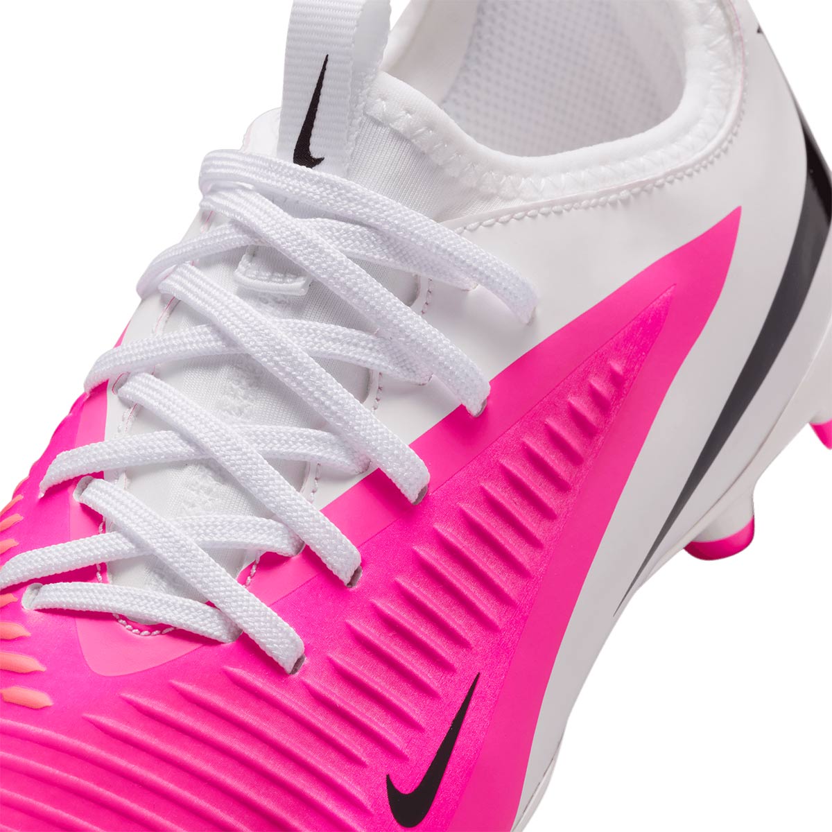 NIKE JR PHANTOM 6 LOW ACADEMY T FG/MG - MULTI COLOR/BLACK