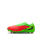 NIKE JR PHANTOM 6 LOW PRO ERLING HAALAND FG/MG - HOT PUNCH/BLACK/GREEN STRIKE