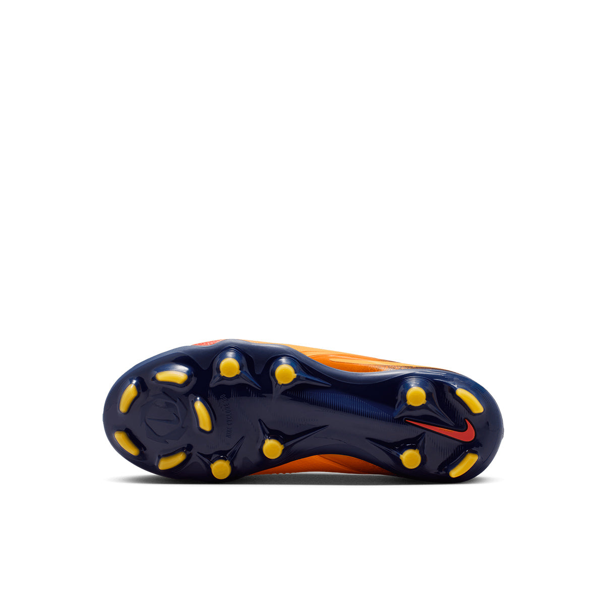 NIKE JR PHANTOM 6 LOW PRO ERLING HAALAND FG/MG - LASER ORANGE/LEMON VENOM/BLUE VOID