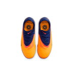 NIKE JR PHANTOM 6 LOW PRO ERLING HAALAND FG/MG - LASER ORANGE/LEMON VENOM/BLUE VOID