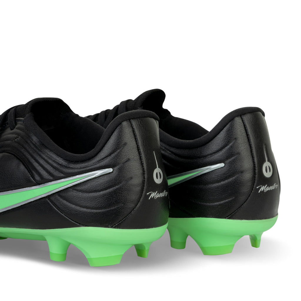 NIKE JR TIEMPO MAESTRO ACADEMY FG/MG - BLACK/ILLUSION GREEN/BLACK