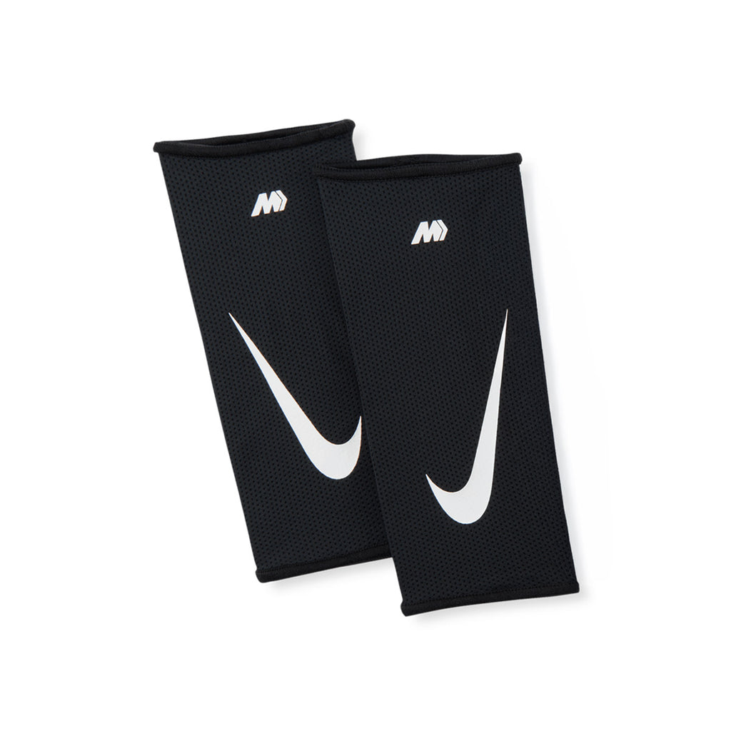 NIKE MERCURIAL LITE SHIN GUARDS - BLACK/BRIGHT CRIMSON/BLUR