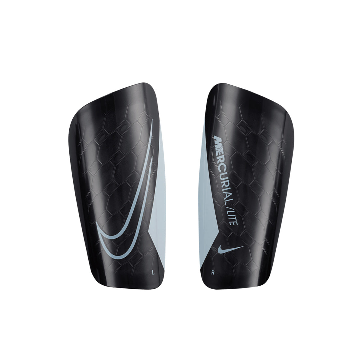NIKE MERCURIAL LITE SHIN GUARDS - BLACK/BLACK/WHITE