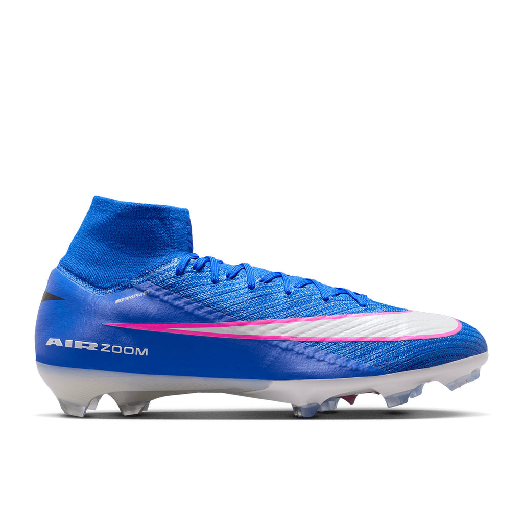 NIKE MERCURIAL SUPERFLY 10 ELITE FG - RACER BLUE/WHITE