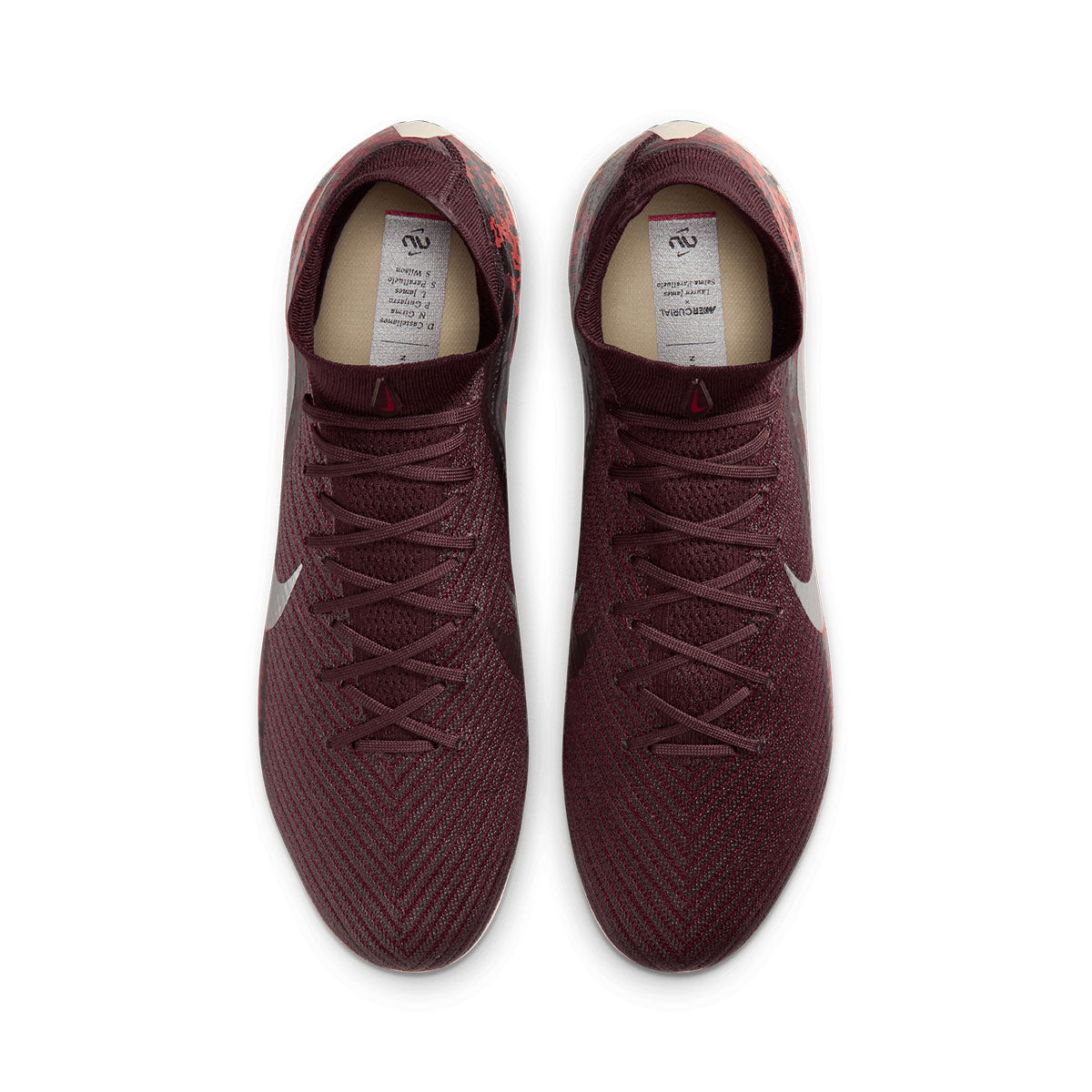 NIKE MERCURIAL SUPERFLY 10 ELITE NU3 FG - BURGUNDY CRUSH/METALLIC SILVER
