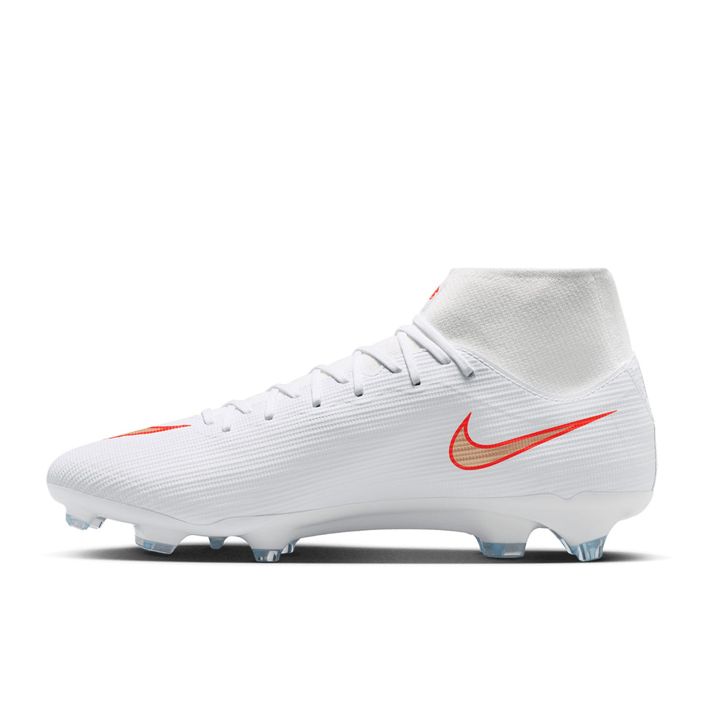 NIKE MERCURIAL SUPERFLY 11 ACADEMY FG/MG - WHITE/BLUR/BRIGHT CRIMSON