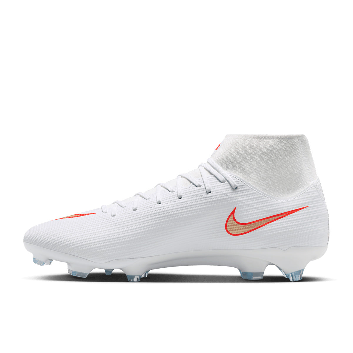 NIKE MERCURIAL SUPERFLY 11 ACADEMY FG/MG - WHITE/BLUR/BRIGHT CRIMSON