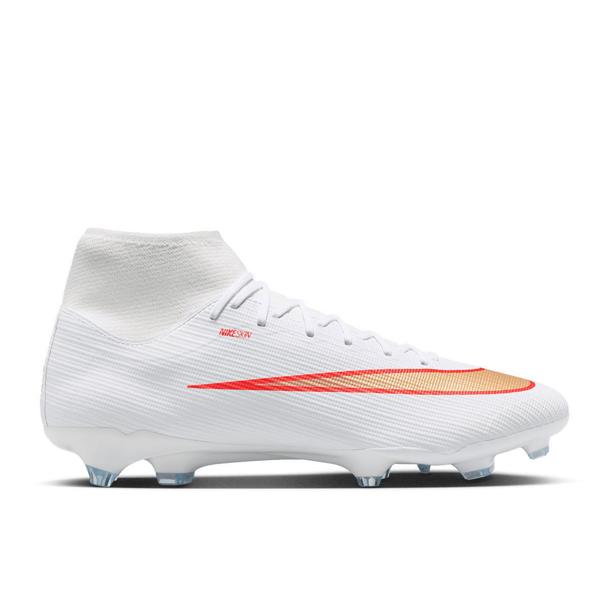 NIKE MERCURIAL SUPERFLY 11 ACADEMY FG/MG - WHITE/BLUR/BRIGHT CRIMSON