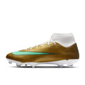 NIKE MERCURIAL SUPERFLY 11 ACADEMY KM FG/MG - METALLIC GOLD/GREEN GLOW