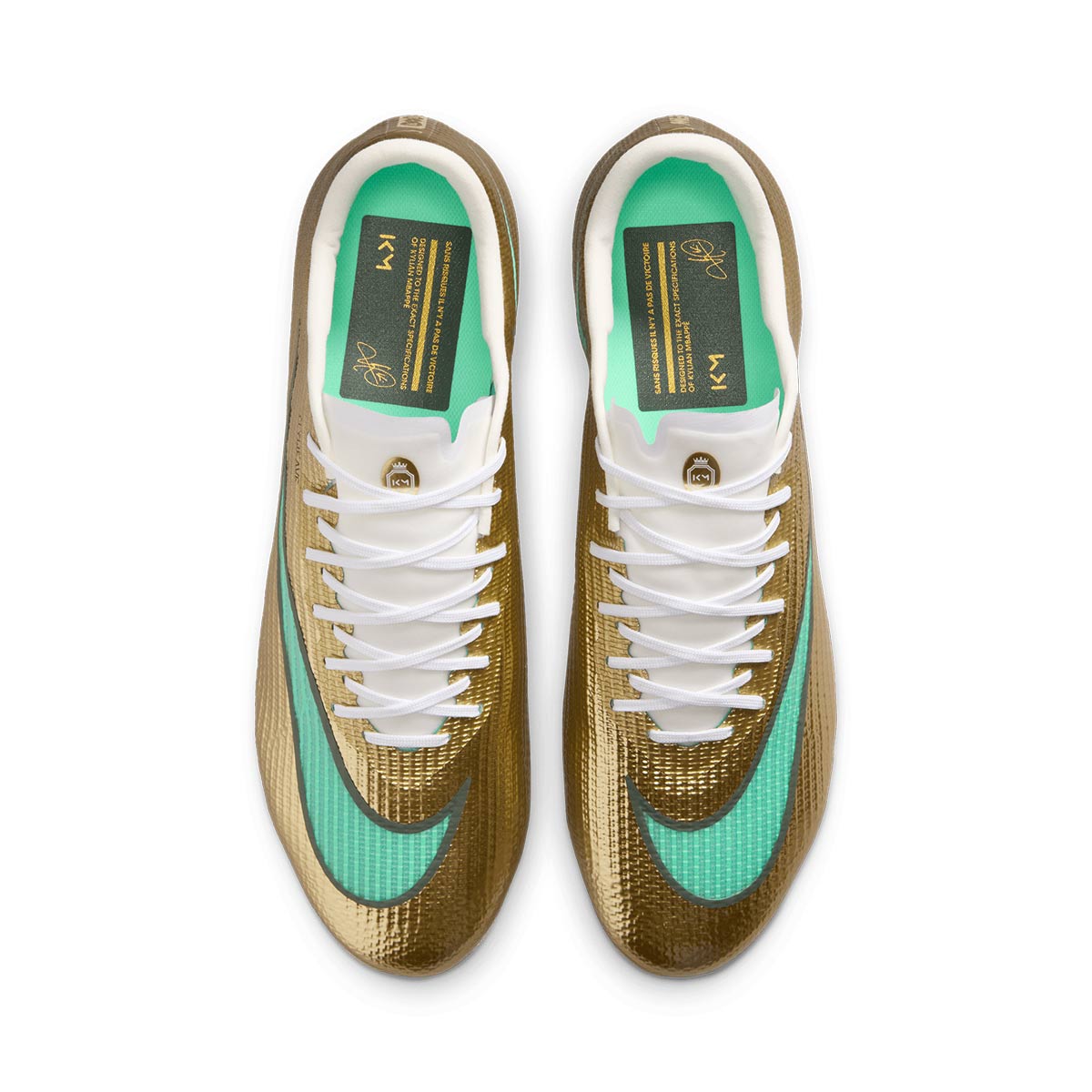 NIKE MERCURIAL SUPERFLY 11 PRO KM FG - METALLIC GOLD/GREEN GLOW