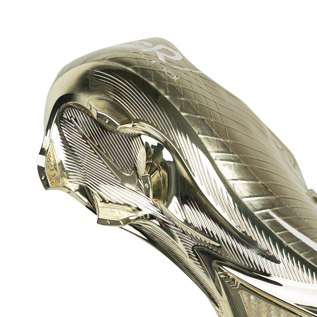รองเท้าฟุตบอล NIKE MERCURIAL SUPERFLY ELITE RGN SE FG - MTLC GOLD STAR/WHITE