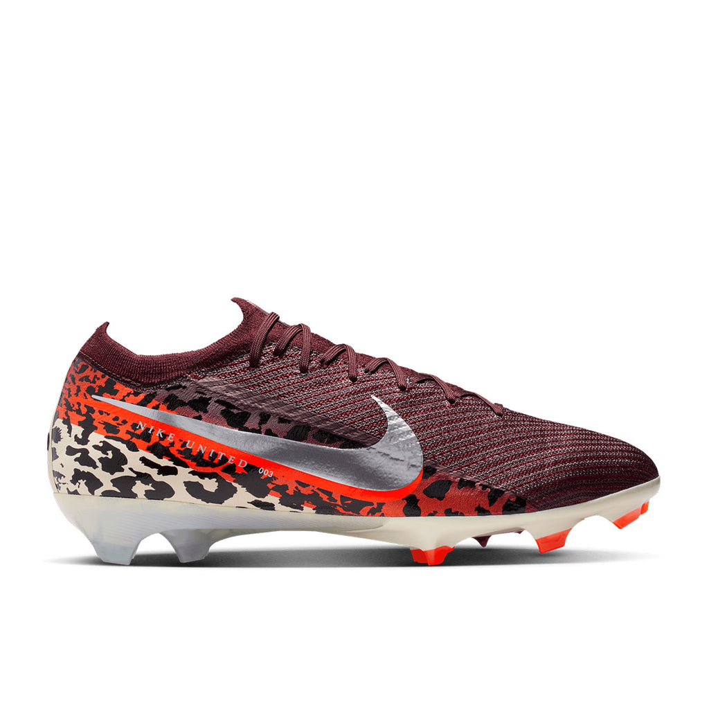 NIKE MERCURIAL VAPOR 16 ELITE NU3 FG - BURGUNDY CRUSH/METALLIC SILVER