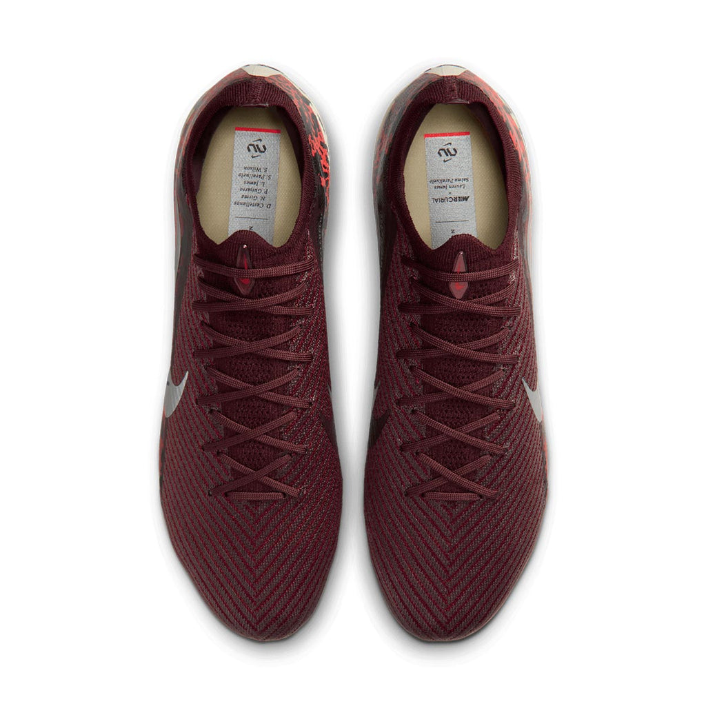 NIKE MERCURIAL VAPOR 16 ELITE NU3 FG - BURGUNDY CRUSH/METALLIC SILVER