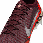 NIKE MERCURIAL VAPOR 16 ELITE NU3 FG - BURGUNDY CRUSH/METALLIC SILVER