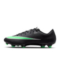 NIKE MERCURIAL VAPOR 17 ACADEMY FG/MG - BLACK/ILLUSION GREEN/BLACK