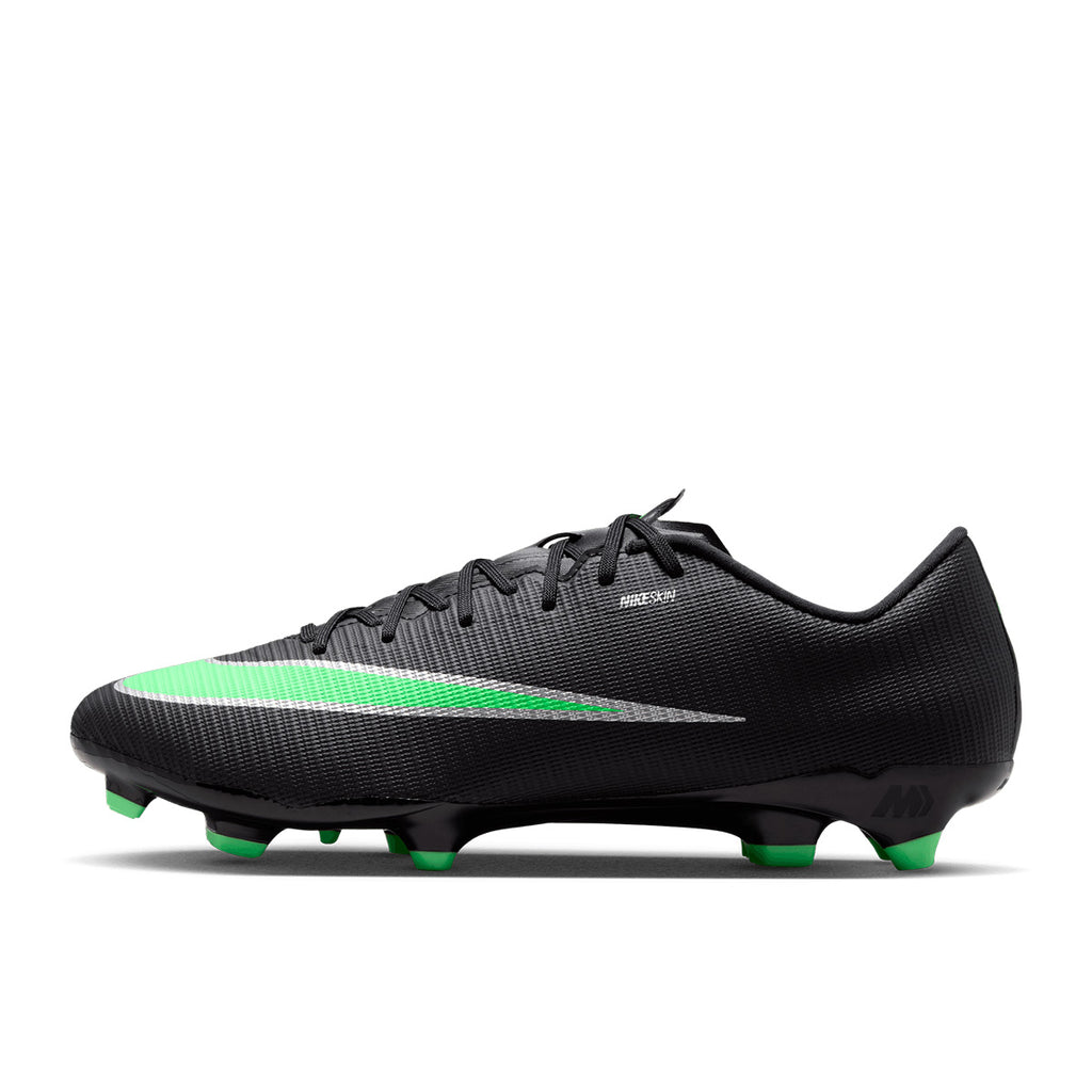 NIKE MERCURIAL VAPOR 17 ACADEMY FG/MG - BLACK/ILLUSION GREEN/BLACK