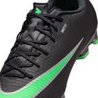 NIKE MERCURIAL VAPOR 17 ACADEMY FG/MG - BLACK/ILLUSION GREEN/BLACK