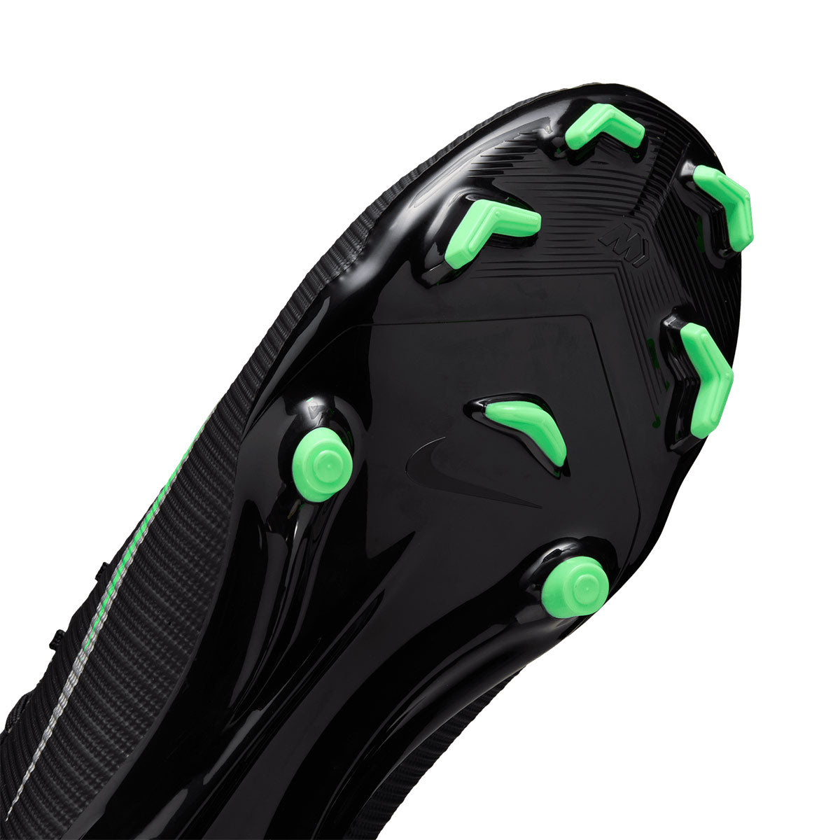 NIKE MERCURIAL VAPOR 17 ACADEMY FG/MG - BLACK/ILLUSION GREEN/BLACK