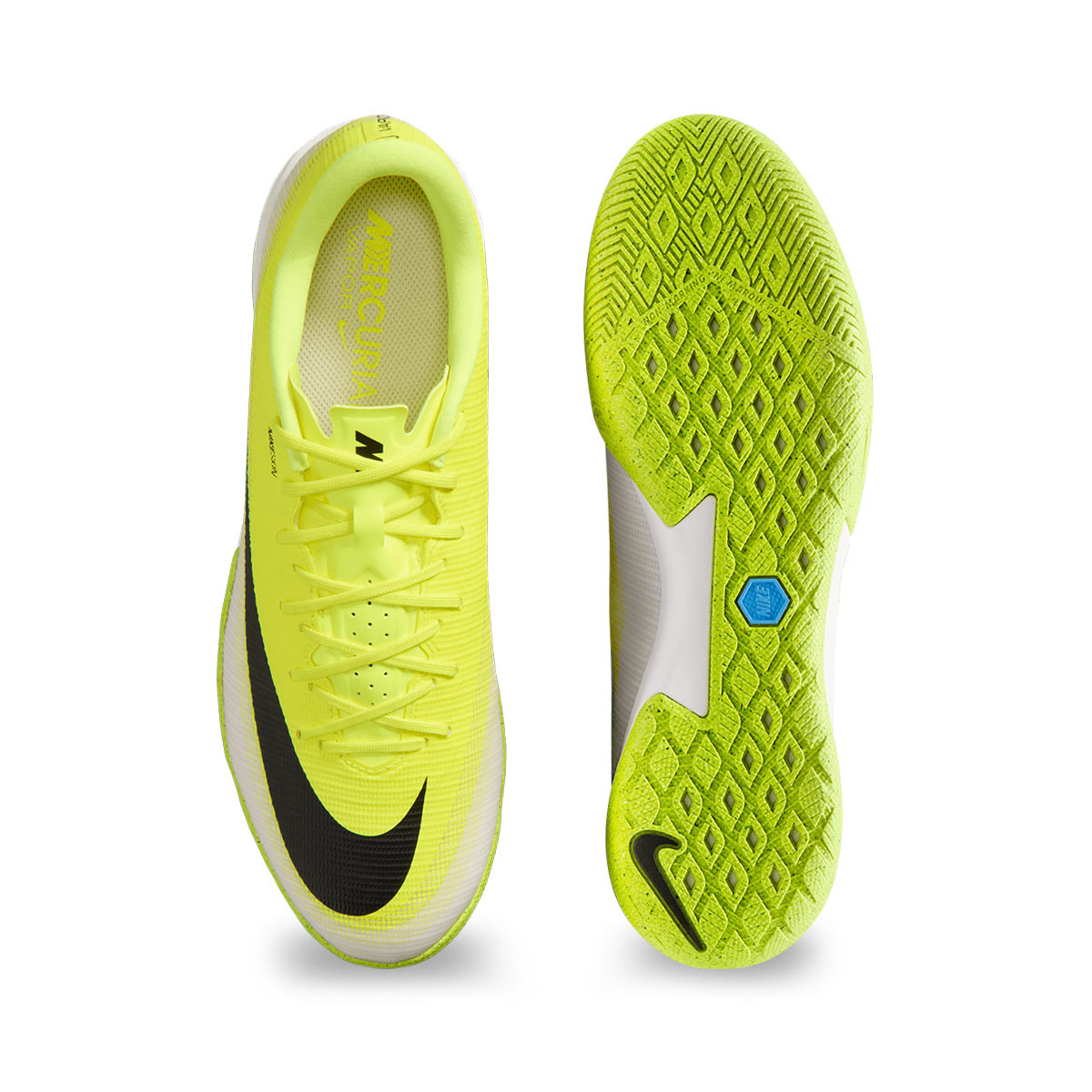 NIKE MERCURIAL VAPOR 17 ACADEMY IC - MOON PARTICLE/BLACK/LEMON VENOM