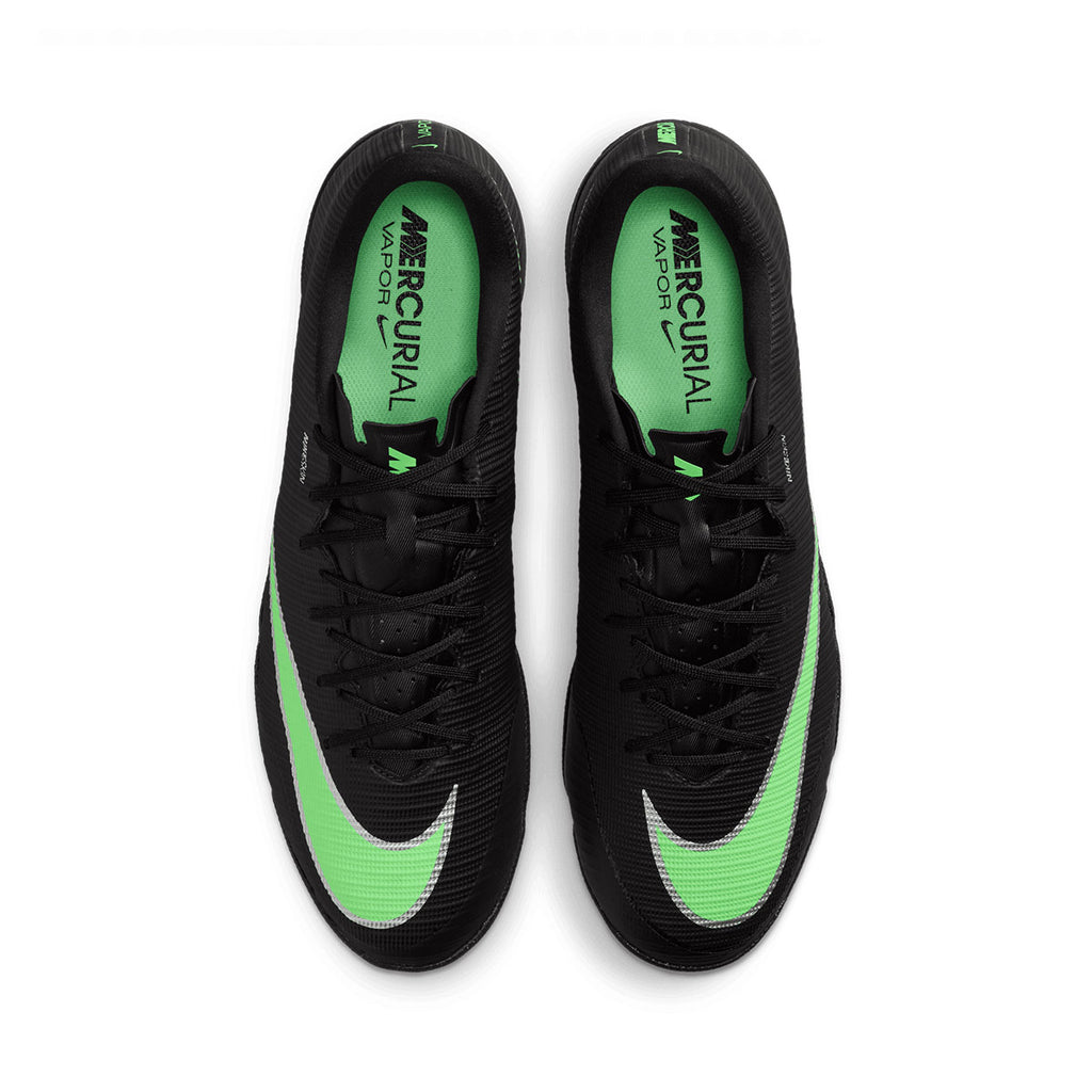 NIKE MERCURIAL VAPOR 17 ACADEMY TF - BLACK/ILLUSION GREEN/BLACK