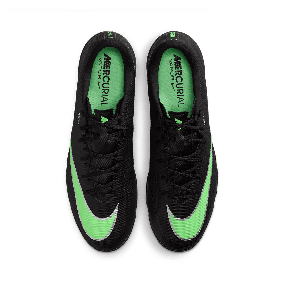 NIKE MERCURIAL VAPOR 17 ACADEMY TF - BLACK/ILLUSION GREEN/BLACK