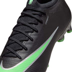 NIKE MERCURIAL VAPOR 17 ELITE AG PRO - BLACK/ILLUSION GREEN/BLACK