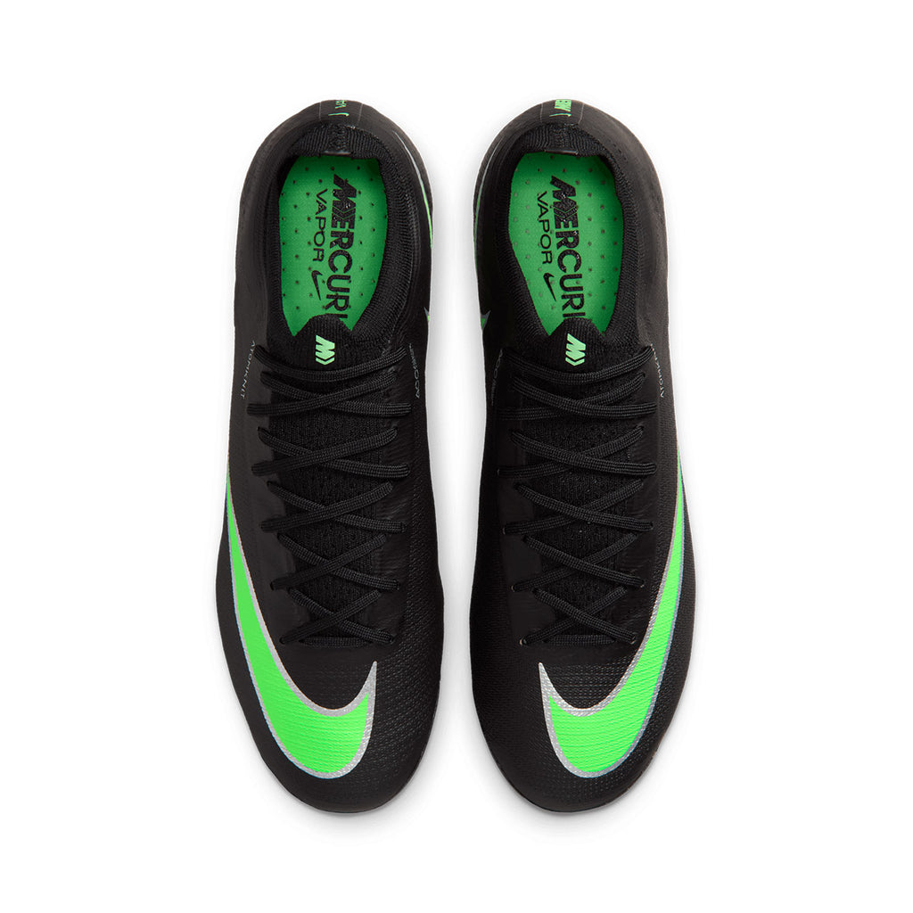 NIKE MERCURIAL VAPOR 17 ELITE FG - BLACK/ILLUSION GREEN/BLACK