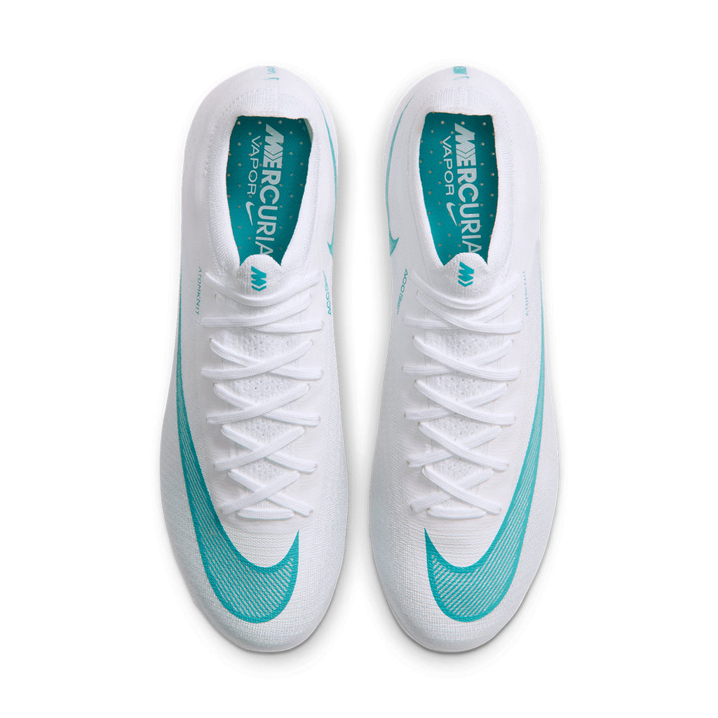 NIKE MERCURIAL VAPOR 17 ELITE FG - WHITE/DUSTY CACTUS